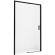 Душевая дверь New Trendy Prime Black 130 L D-0322A профиль Черный стекло прозрачное Душевая дверь New Trendy Prime Black 130 L D-0322A профиль Черный стекло прозрачное