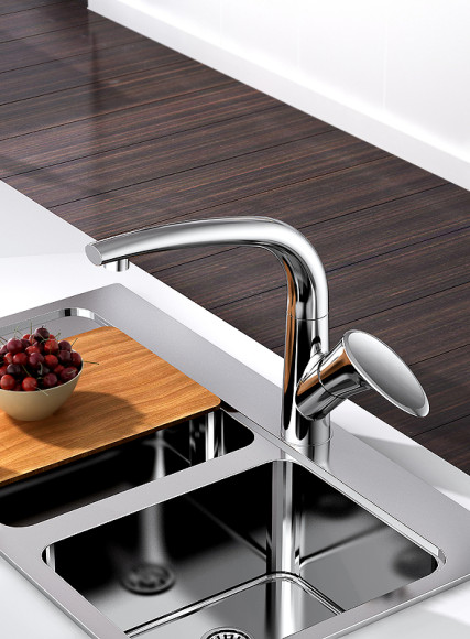 Смеситель для кухни Kaiser Calla 71044 Хром Смеситель для кухни Kaiser Calla 71044 Хром