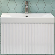 Тумба под раковину Velvex Compo 60 tp.COM.9696.60.1Y подвесная Белая глянцевая