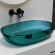 Раковина-чаша Abber Kristall 60 AT2805Aquamarin Бирюзовая Раковина-чаша Abber Kristall 60 AT2805Aquamarin Бирюзовая