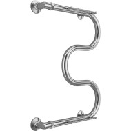 Водяной полотенцесушитель Terminus М-образный с/п (1) 600x400 4620768880377 с полкой Хром, боковое подключение, G 1" НР Водяной полотенцесушитель Terminus М-образный с/п (1) 600x400 4620768880377 с полкой Хром, боковое подключение, G 1" НР