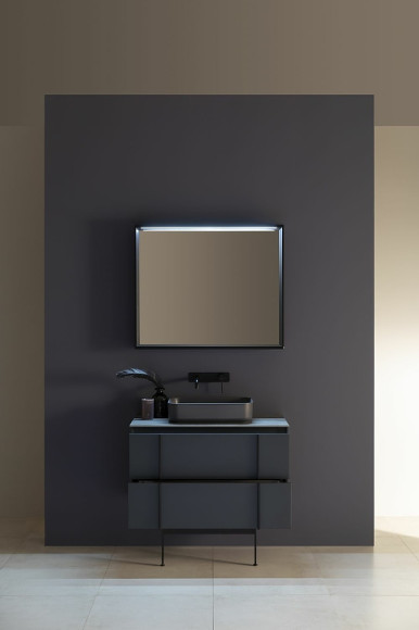 Тумба под раковину Allen Brau Reality 80 1.32005.AM подвесная Антрацит матовый