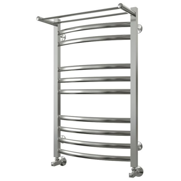 Водяной полотенцесушитель Terminus Енисей плюс П10 500x840 4620768886706 с полкой Хром Водяной полотенцесушитель Terminus Енисей плюс П10 500x840 4620768886706 с полкой Хром