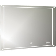 Зеркало Azario Voll 80 ФР-00001399 с подсветкой с сенсорным выключателем и часами
