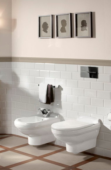 Унитаз Villeroy&Boch Hommage 6661B0R1 подвесной без сиденья