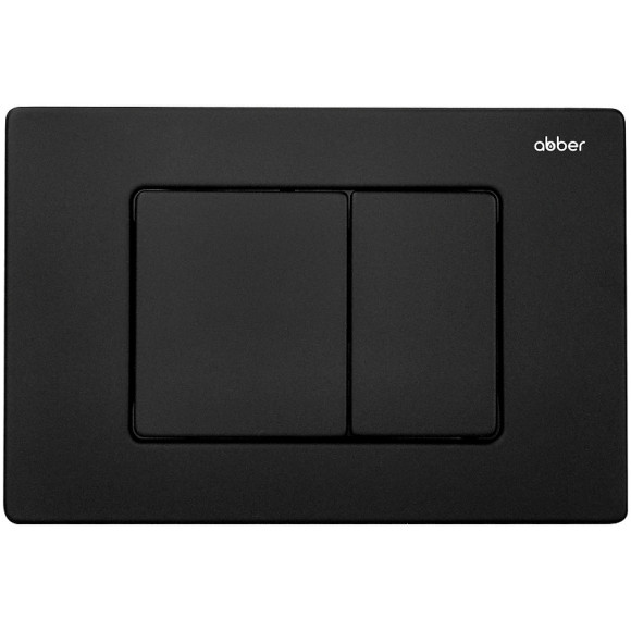 Комплект унитаза с инсталляцией Abber Bequem AC1100MB-AC0105-AC0120MB с сиденьем Микролифт и Черной матовой клавишей смыва