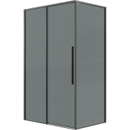 Душевой уголок Grossman Galaxy 110х70 120.K33.01.1170.42.10 профиль Графит сатин стекло тонированное
