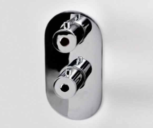 Смеситель для душа WasserKRAFT Berkel 4833 с термостатом Хром