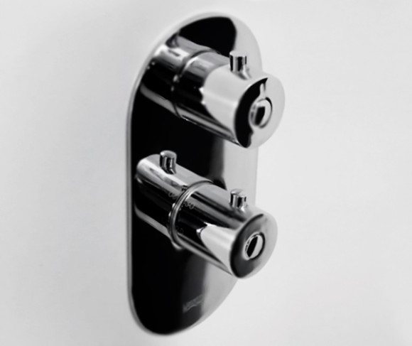Смеситель для душа WasserKRAFT Berkel 4833 с термостатом Хром