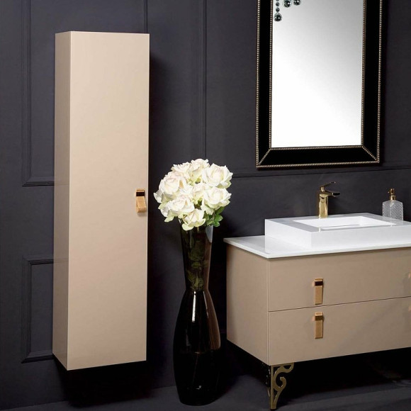 Шкаф пенал Boheme Armadi Art NeoArt 35 834-CP подвесной Cappucino Шкаф пенал Boheme Armadi Art NeoArt 35 834-CP подвесной Cappucino