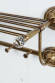 Полка для полотенец Art&Max Barocco Crystal AM-2032-Br-C Бронза