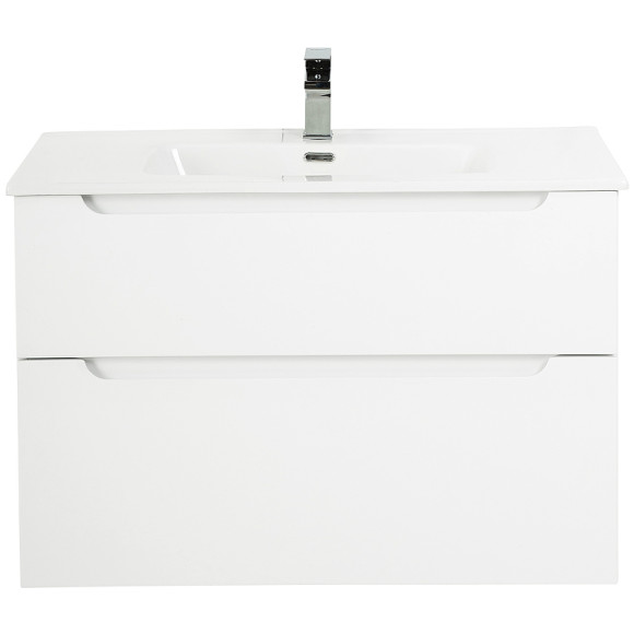 Тумба под раковину BelBagno Etna-H60 90 ETNA-H60-900-2C-SO-BL-P подвесная Bianco Lucido