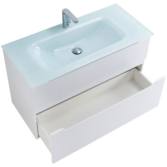 Тумба под раковину BelBagno Etna-H60 90 ETNA-H60-900-2C-SO-BL-P подвесная Bianco Lucido Тумба под раковину BelBagno Etna-H60 90 ETNA-H60-900-2C-SO-BL-P подвесная Bianco Lucido