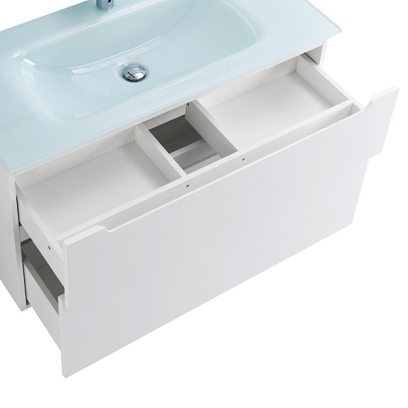 Тумба под раковину BelBagno Etna-H60 90 ETNA-H60-900-2C-SO-BL-P подвесная Bianco Lucido Тумба под раковину BelBagno Etna-H60 90 ETNA-H60-900-2C-SO-BL-P подвесная Bianco Lucido