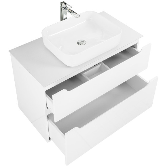 Тумба под раковину BelBagno Etna-H60 90 ETNA-H60-900-2C-SO-BL-P подвесная Bianco Lucido Тумба под раковину BelBagno Etna-H60 90 ETNA-H60-900-2C-SO-BL-P подвесная Bianco Lucido