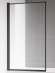 Шторка на ванну AQUAme 80 L AQM2859-L профиль Черный матовый стекло прозрачное Шторка на ванну AQUAme 80 L AQM2859-L профиль Черный матовый стекло прозрачное