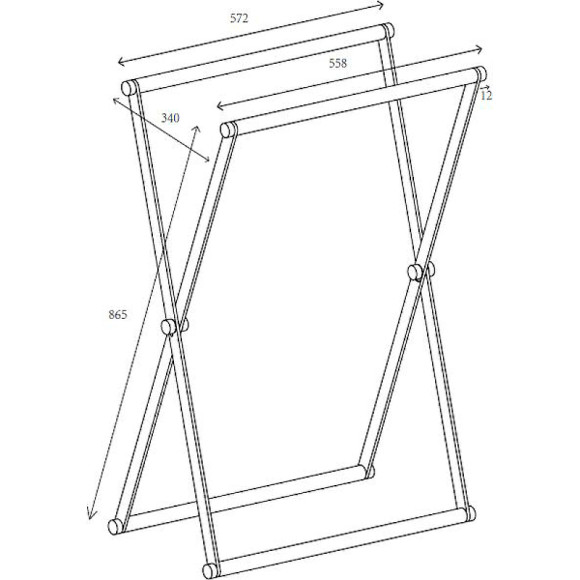 Рамка от корзины для белья Allen Brau Priority 6.32001-BS Сталь брашированная Рамка от корзины для белья Allen Brau Priority 6.32001-BS Сталь брашированная