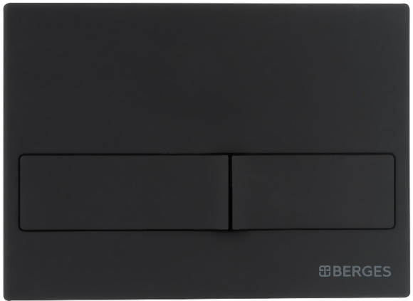 Комплект унитаза с инсталляцией Berges Floe Rimless 043279 с сиденьем Микролифт и Черной матовой клавишей смыва Комплект унитаза с инсталляцией Berges Floe Rimless 043279 с сиденьем Микролифт и Черной матовой клавишей смыва