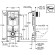 Комплект унитаза CeramaLux 2197 с инсталляцией Grohe Rapid SL 38811KF0 с сиденьем Микролифт и Черной матовой клавишей смыва Комплект унитаза CeramaLux 2197 с инсталляцией Grohe Rapid SL 38811KF0 с сиденьем Микролифт и Черной матовой клавишей смыва