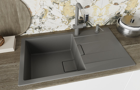 Кухонная мойка Florentina Ривьера-860 20.485.D0860.104 Бежевая Кухонная мойка Florentina Ривьера-860 20.485.D0860.104 Бежевая