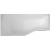 Акриловая ванна Marka One Convey 170x75 L 01кон1775л без гидромассажа