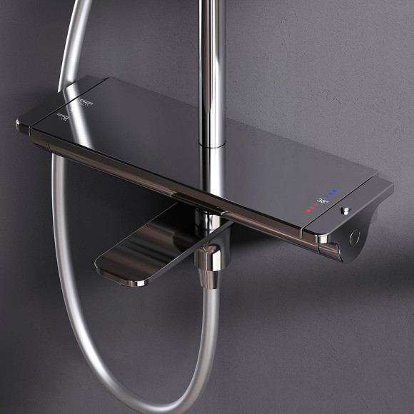 Душевая система AM.PM Spirit V2.0 F0770A500 с термостатом Хром Душевая система AM.PM Spirit V2.0 F0770A500 с термостатом Хром