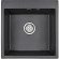 Кухонная мойка Paulmark Kante 50 PM105152-BL Черная Кухонная мойка Paulmark Kante 50 PM105152-BL Черная