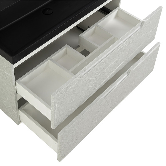 Тумба под раковину BelBagno Vittoria 100 VITTORIA-1000-2C-SO-TB-P подвесная Toros Bianco