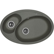 Кухонная мойка Florentina Селена-780 20.265.E0780.102 Черная