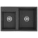 Кухонная мойка Aquaton Делия 78 DBL 2 1A723132DE210 Графит Кухонная мойка Aquaton Делия 78 DBL 2 1A723132DE210 Графит