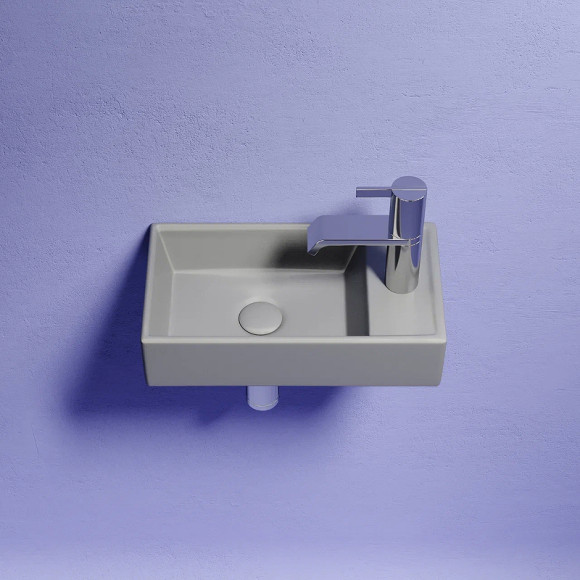 Раковина Ceramicanova Element 41 L CN6051LMH Антрацит матовый Раковина Ceramicanova Element 41 L CN6051LMH Антрацит матовый