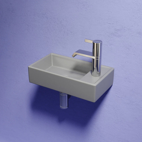 Раковина Ceramicanova Element 41 L CN6051LMH Антрацит матовый Раковина Ceramicanova Element 41 L CN6051LMH Антрацит матовый