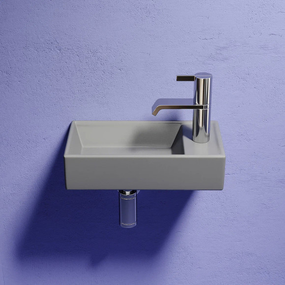 Раковина Ceramicanova Element 41 L CN6051LMH Антрацит матовый Раковина Ceramicanova Element 41 L CN6051LMH Антрацит матовый