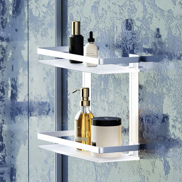 Стеклянная полка AM.PM Sense L A7455200 Серебристая Стеклянная полка AM.PM Sense L A7455200 Серебристая