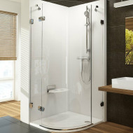 Душевой уголок Ravak Brilliant BSKK3-80 80х80 L 3UL44A00Y1 профиль Хром стекло Transparent Душевой уголок Ravak Brilliant BSKK3-80 80х80 L 3UL44A00Y1 профиль Хром стекло Transparent
