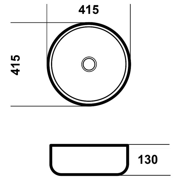Раковина-чаша Grossman Style 41 GR-3032 Белая Раковина-чаша Grossman Style 41 GR-3032 Белая