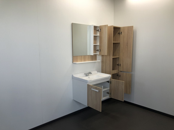 Зеркальный шкаф Comforty Рига 70 00004142212 Дуб сонома Зеркальный шкаф Comforty Рига 70 00004142212 Дуб сонома