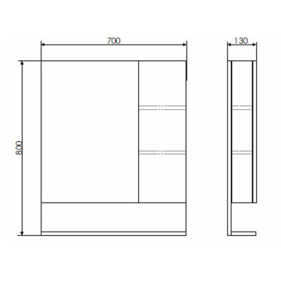Зеркальный шкаф Comforty Рига 70 00004142212 Дуб сонома Зеркальный шкаф Comforty Рига 70 00004142212 Дуб сонома