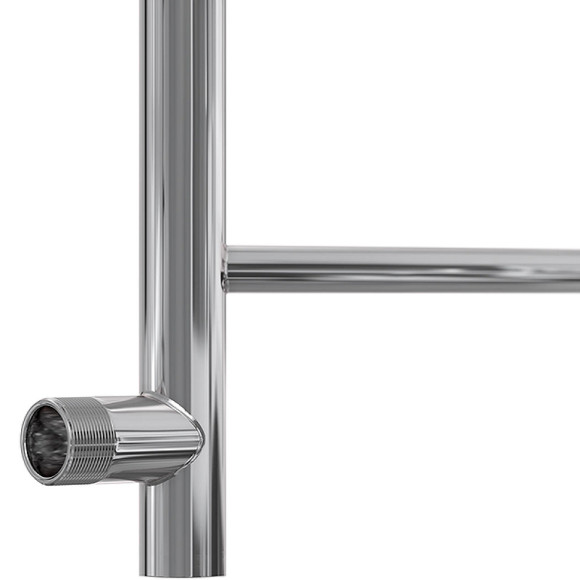 Водяной полотенцесушитель Point Афина PN04556 П4 500x600 с боковым подключением 500 Хром Водяной полотенцесушитель Point Афина PN04556 П4 500x600 с боковым подключением 500 Хром