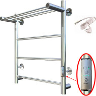 Электрический полотенцесушитель Тругор Аспект Пэк СП 1 П 60x50 с полкой Хром