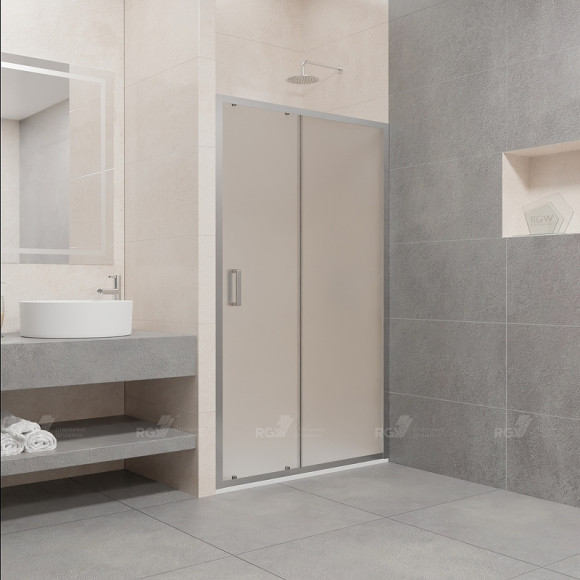 Душевая дверь RGW Passage PA-016 120 350801612-21 профиль Хром стекло матовое-сатинат Душевая дверь RGW Passage PA-016 120 350801612-21 профиль Хром стекло матовое-сатинат