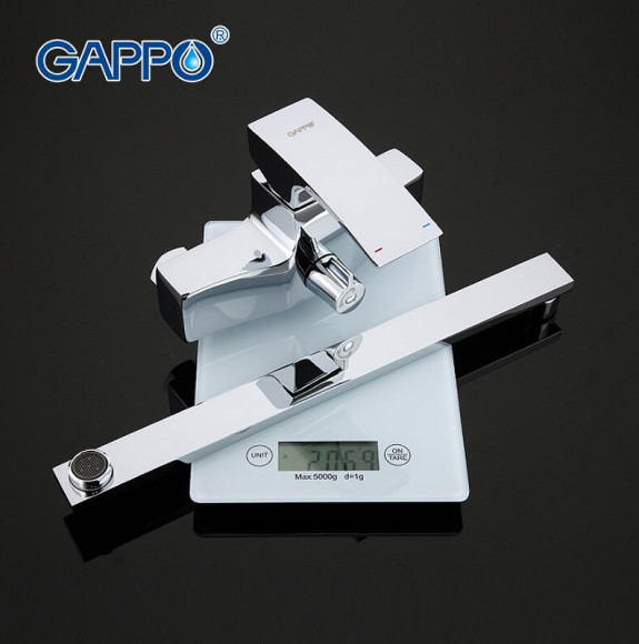 Смеситель для ванны Gappo G07 G2207 универсальный Хром Смеситель для ванны Gappo G07 G2207 универсальный Хром