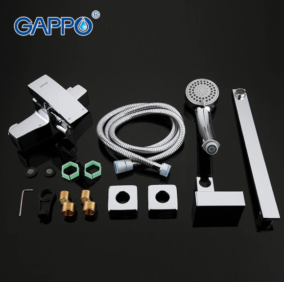 Смеситель для ванны Gappo G07 G2207 универсальный Хром Смеситель для ванны Gappo G07 G2207 универсальный Хром