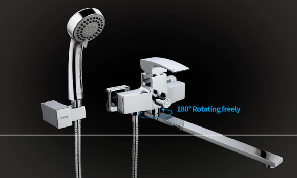 Смеситель для ванны Gappo G07 G2207 универсальный Хром Смеситель для ванны Gappo G07 G2207 универсальный Хром