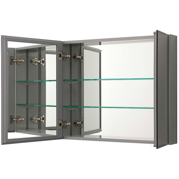 Зеркальный шкаф Aquatek 75 AQ7808-MC Хром Зеркальный шкаф Aquatek 75 AQ7808-MC Хром