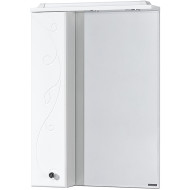 Зеркало со шкафом Aquaton Лиана 65 L 1A166202LL01L с подсветкой Белое