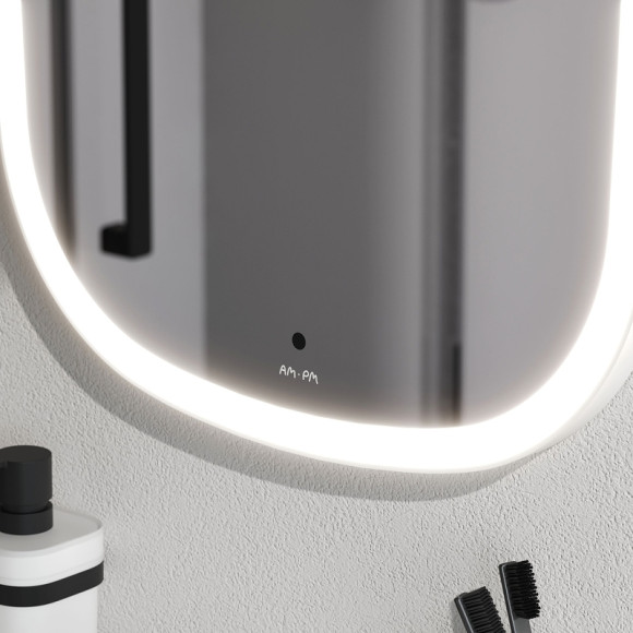 Зеркало AM.PM Func 45 M8FMOX0451WGH с подсветкой с ИК-сенсорным выключателем Зеркало AM.PM Func 45 M8FMOX0451WGH с подсветкой с ИК-сенсорным выключателем