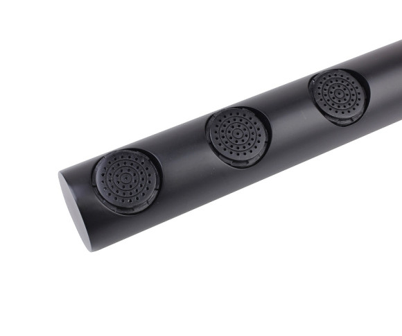 Душевая система Bronze de Luxe Liberty 5011B-F Черная матовая Душевая система Bronze de Luxe Liberty 5011B-F Черная матовая