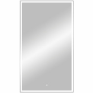 Зеркало Континент Strong 800х1200 ЗЛП2865 с подсветкой Серебро с сенсорным выключателем
