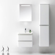 Тумба под раковину BelBagno Energia-N 60 подвесная Белая Тумба под раковину BelBagno Energia-N 60 подвесная Белая